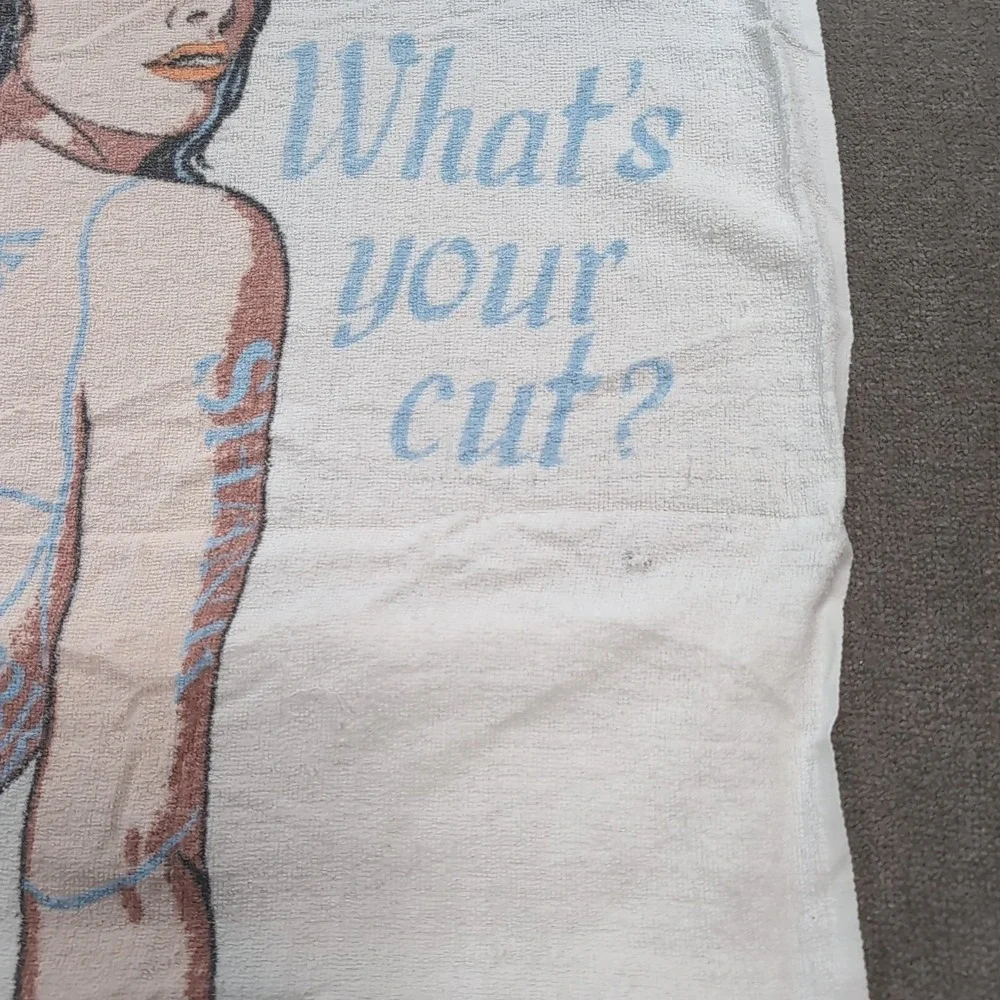 1970's Sherry Break‎ Dull Beef Habit Florida Cattle Queen Man Cave Beach Towel